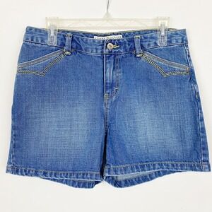 TOMMY HILFIGER‎ Vintage Midi Jean Shorts Womens Size 6